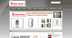 Desktop Screenshot of koksalsogutma.com